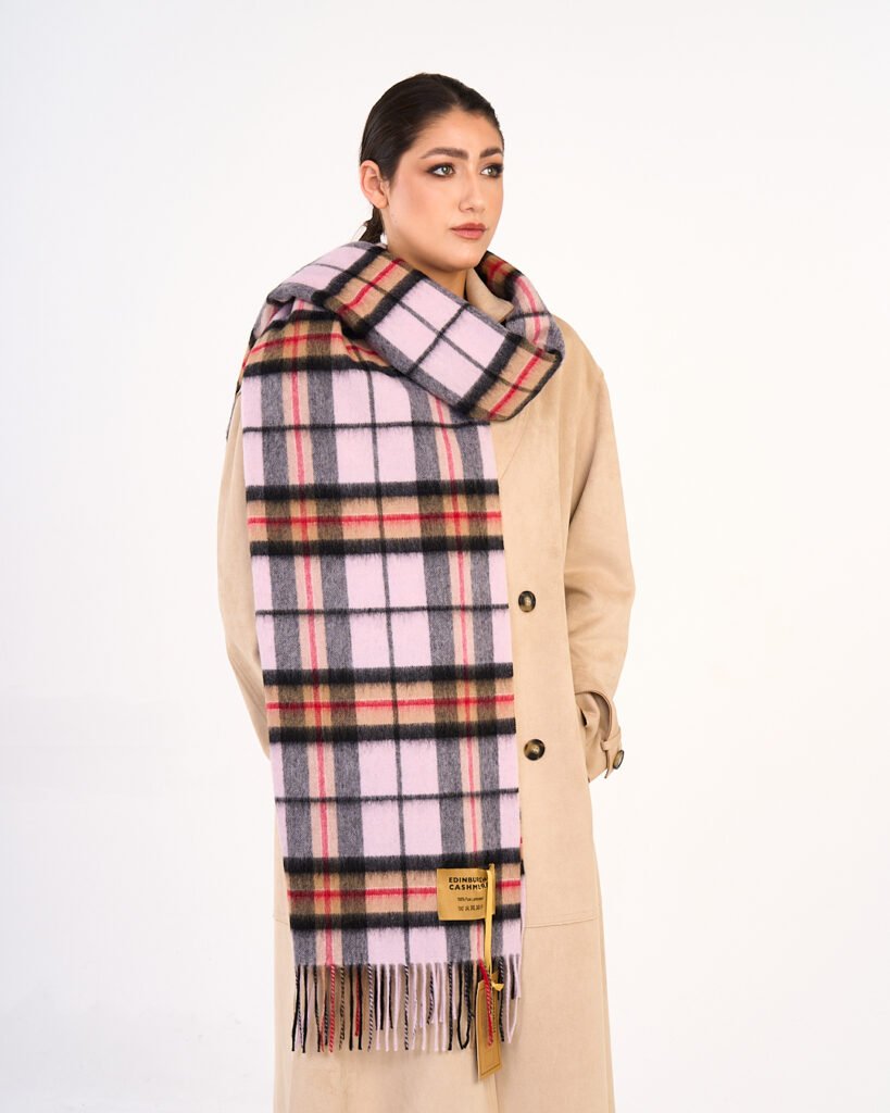 Edinburgh Cashmere  scarf signature gift box